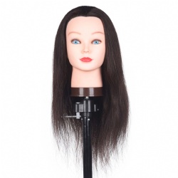 Queen hair female mannequin head with shoulder for professional hairdressing academy