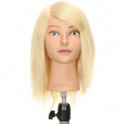 Queen hair female mannequin head