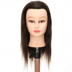 Queen hair female mannequin head